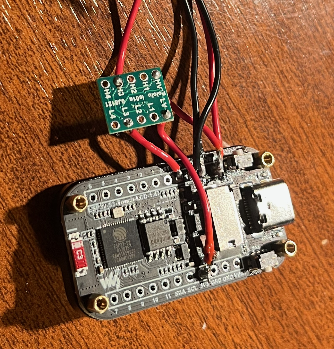 Logic Shifter Power Wiring