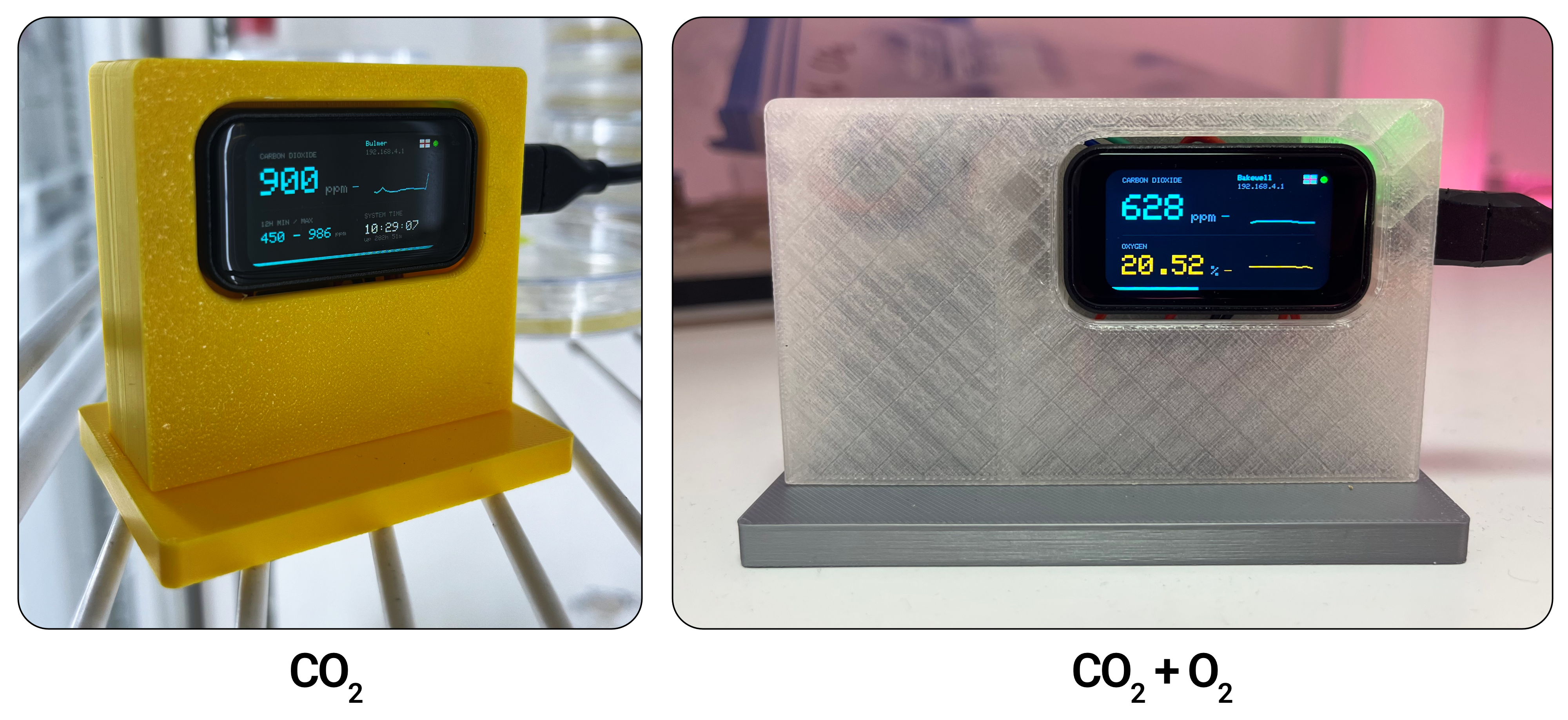 Assembled Lab Gas Monitor